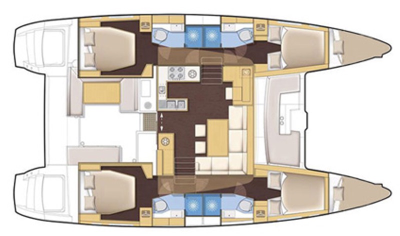 Navalia - Imbarcazione Lagoon 450 Sport Top 13