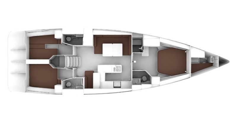 Navalia - Imbarcazione Bavaria Cruiser 56 – 3+1 cab. 13