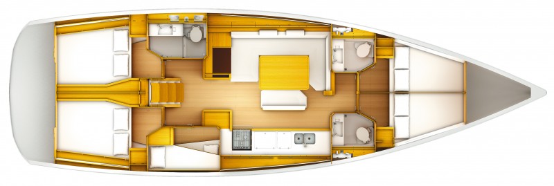 Navalia - Imbarcazione Sun Odyssey 519 – 5 cab. 13