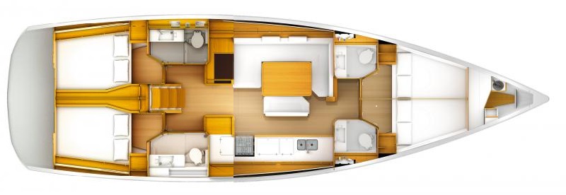 Navalia - Imbarcazione Sun Odyssey 519 – 4+1 cab. 13