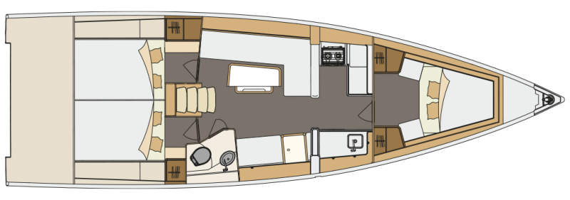 Navalia - Imbarcazione Elan GT5 – 3 cab. 13