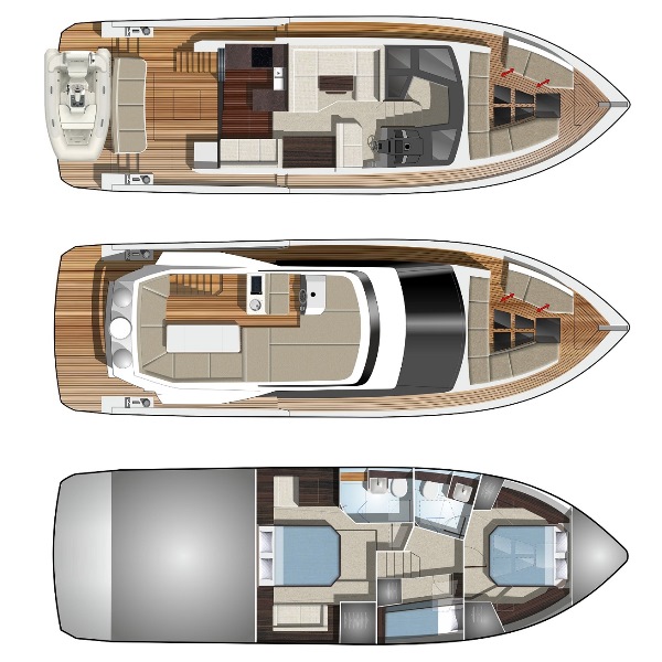 Navalia - Imbarcazione Galeon 460 Fly 13