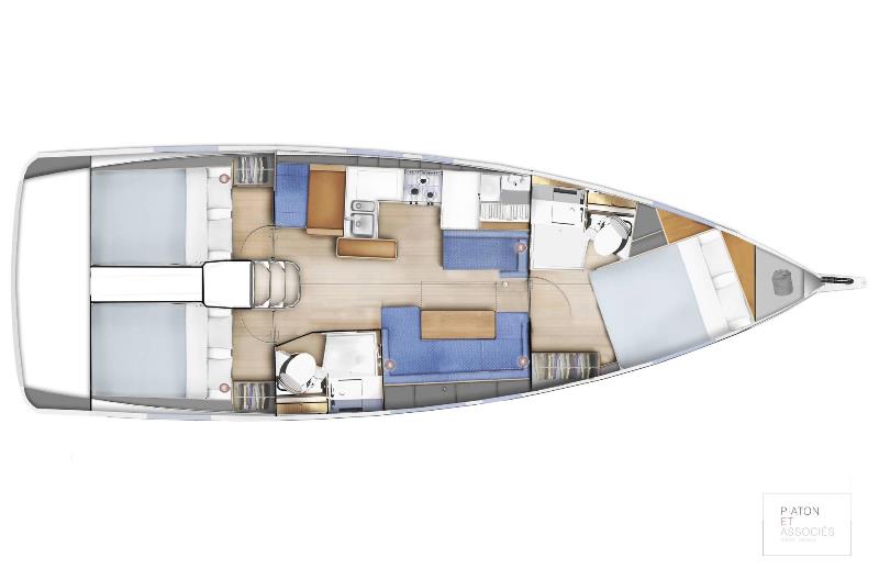 Navalia - Imbarcazione Sun Odyssey 410 – 3 cab. 12