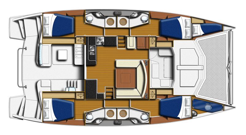 Navalia - Imbarcazione Moorings 4800 – 5 cab. 12