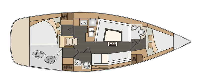 Navalia - Imbarcazione Elan Impression 40 – 2 cab. 14