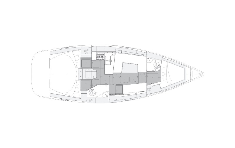 Navalia - Imbarcazione Elan Impression 40.1 – 3 cab. 13