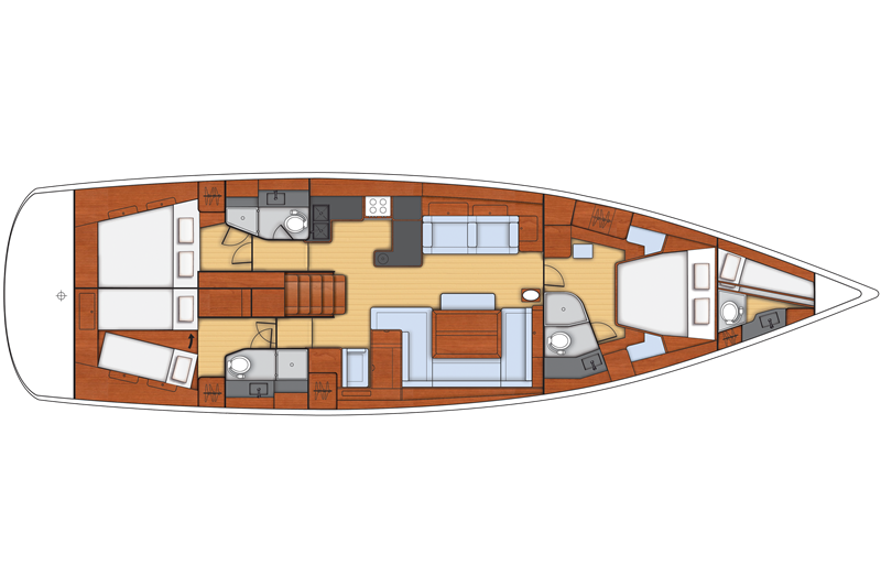 Navalia - Imbarcazione Oceanis 60 – 3+1 cab. 12