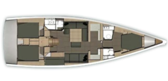 Navalia - Imbarcazione Dufour 512 – 4 cab. con 2 wc 13