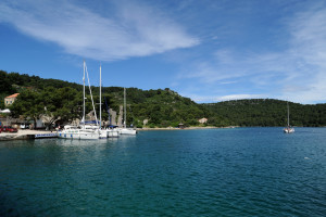 Île de Mljet Port de Polace