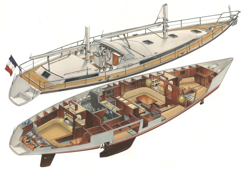 Navalia - Imbarcazione Amel 53 Supermaramu 8