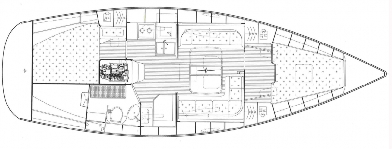 Navalia - Imbarcazione Bavaria 38 Cruiser – 2 cab. 11