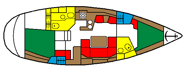 Navalia - Imbarcazione Bavaria 40 – 2 cab. 8