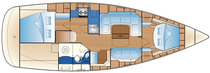 Navalia - Imbarcazione Bavaria 40 Cruiser – 2 cab. 10