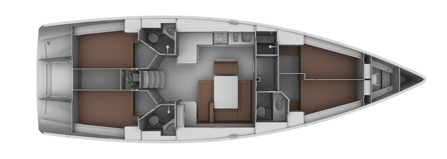 Navalia - Imbarcazione Bavaria 45 Cruiser – 4 cab. 12