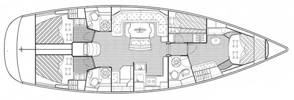 Navalia - Imbarcazione Bavaria 50 Cruiser – 4 cab. 9