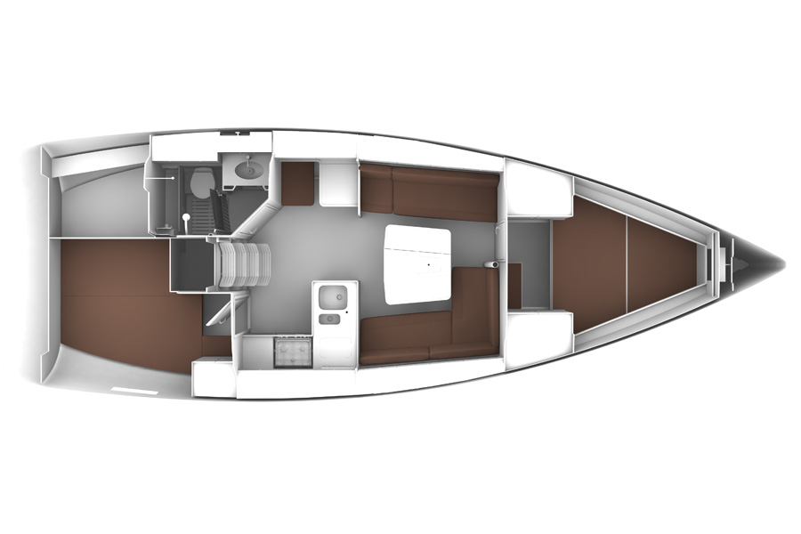 Navalia - Imbarcazione Bavaria Cruiser 37 – 2 cab. 12