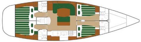 Navalia - Imbarcazione Beneteau 50 – 4 cab. 10