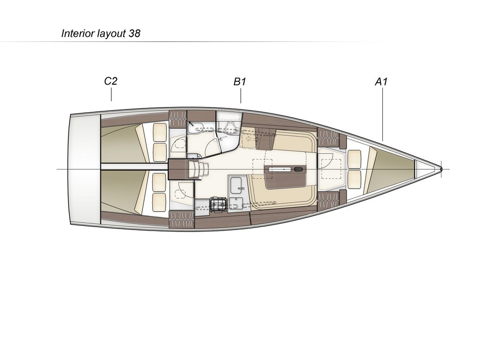 Navalia - Imbarcazione Dehler 38 2