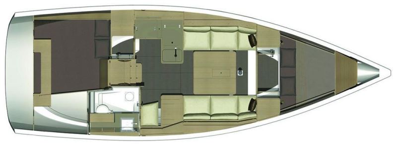 Navalia - Imbarcazione Dufour 350 – 2 cab. 13