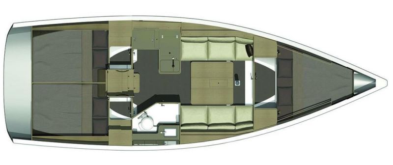 Navalia - Imbarcazione Dufour 350 – 3 cab. 13