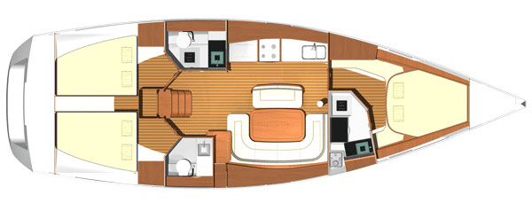 Navalia - Imbarcazione Dufour 425 con 3 wc 11