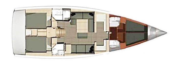 Navalia - Imbarcazione Dufour 500 – 4 cab. e 4 wc 13