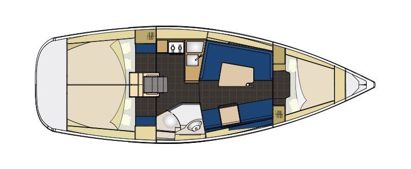 Navalia - Imbarcazione Elan 354 Impression – 3 cab. 13