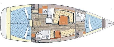Navalia - Imbarcazione Elan 384 Impression con 2 wc 9