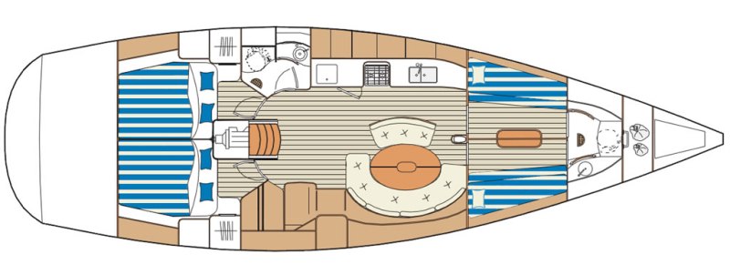 Navalia - Imbarcazione First 47.7 – 4 cab. 10