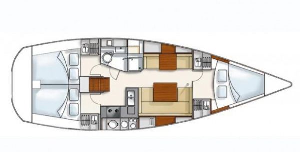 Navalia - Imbarcazione Hanse 375 – 3 cab. 11