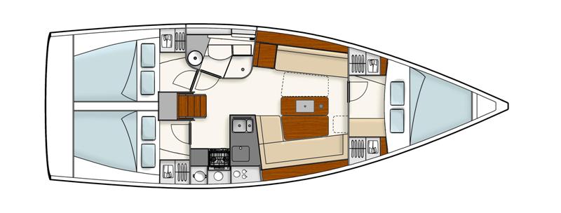 Navalia - Imbarcazione Hanse 385 – 3 cab. 10