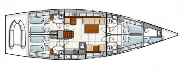 Navalia - Imbarcazione Hanse 545e 11