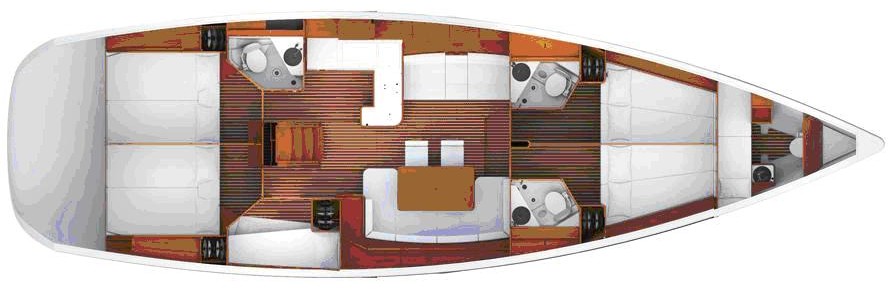Navalia - Imbarcazione Jeanneau 53 – 5 cab. 11