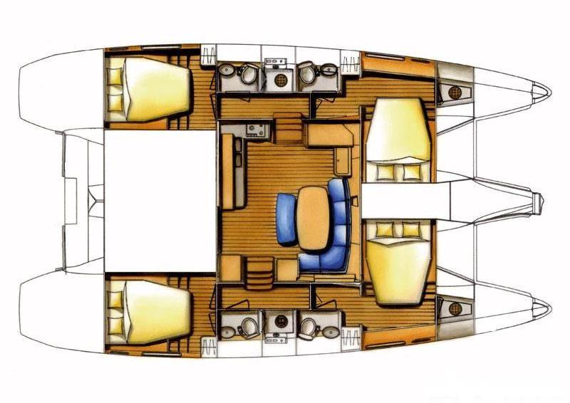 Navalia - Imbarcazione Lagoon 420 – 4 cab. 10