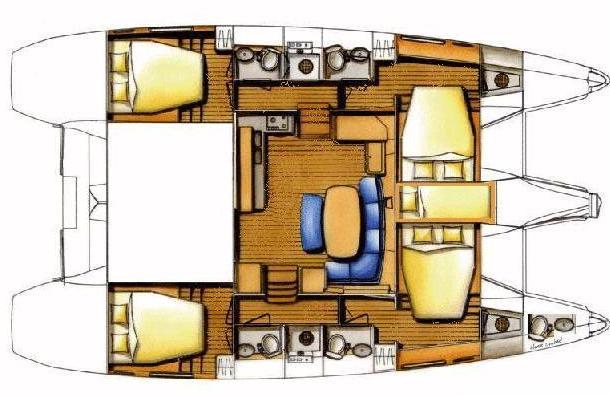 Navalia - Imbarcazione Lagoon 421 – 5 cab. 14