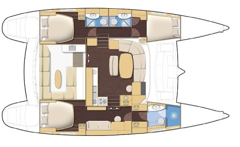 Navalia - Imbarcazione Lagoon 440 – 3 cab. 11