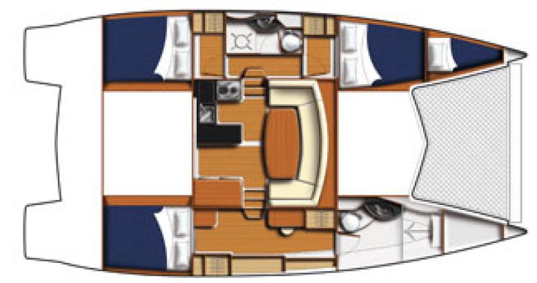 Navalia - Imbarcazione Leopard 39 – 3 cab. 14