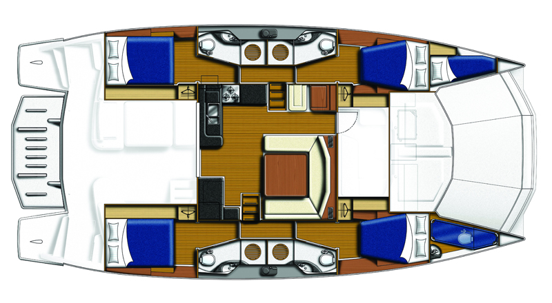 Navalia - Imbarcazione Leopard 51 Powercat 15