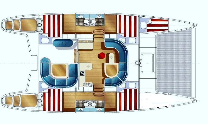 Navalia - Imbarcazione Nautitech 441 – 5 cab. 9