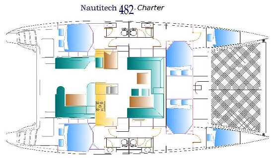 Navalia - Imbarcazione Nautitech 482 – 6 cab. 18