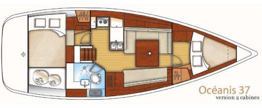 Navalia - Imbarcazione Oceanis 37 – 2 cab. 11