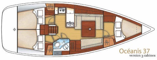 Navalia - Imbarcazione Oceanis 37 – 3 cab. 11