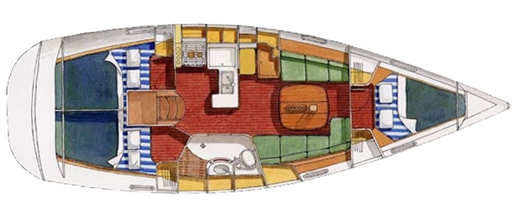 Navalia - Imbarcazione Oceanis 373 – 3 cab. 9