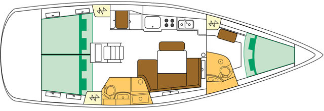Navalia - Imbarcazione Oceanis 43 – 3 cab. 11