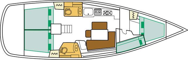 Navalia - Imbarcazione Oceanis 43 – 4 cab. 11