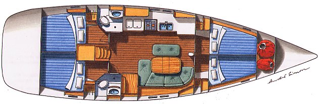 Navalia - Imbarcazione Oceanis 473 – 4 cab. 11