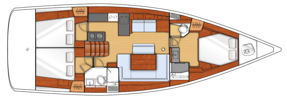 Navalia - Imbarcazione Oceanis 48 – 3 cab. 11