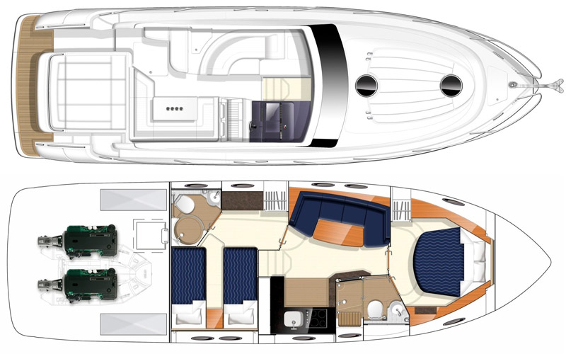 Navalia - Imbarcazione Princess V42 12