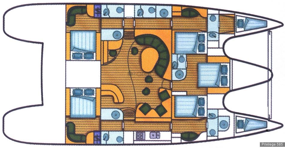 Navalia - Imbarcazione Privilege 585 14