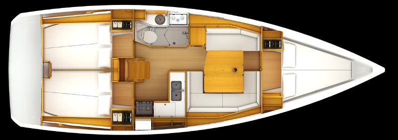 Navalia - Imbarcazione Sun Odyssey 389 – 3 cab. 13